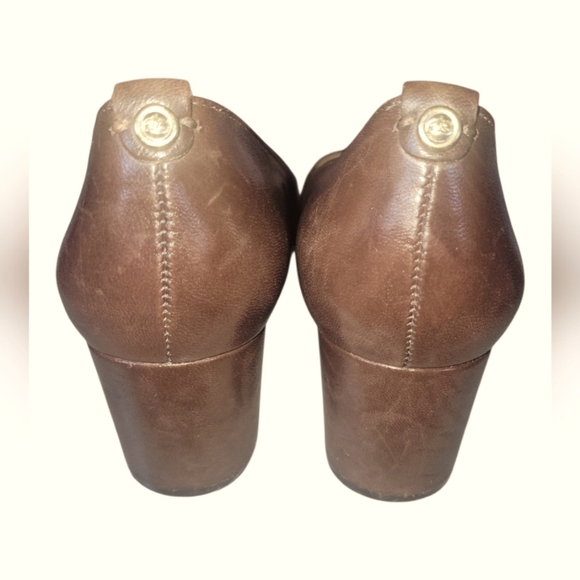 Nurture Brya Women's Classic Brown Leather Cushioned Insole Pumps Sz 8 1/2 M - Picture 8 of 9